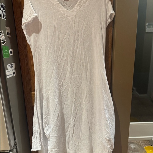 Oh My Gauze! Dresses & Skirts - Oh My Gauze! Classic White Midi Dress, 100% cotton